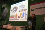 Fernando José de Almeida durante sua palestra sobre impressão 3D
